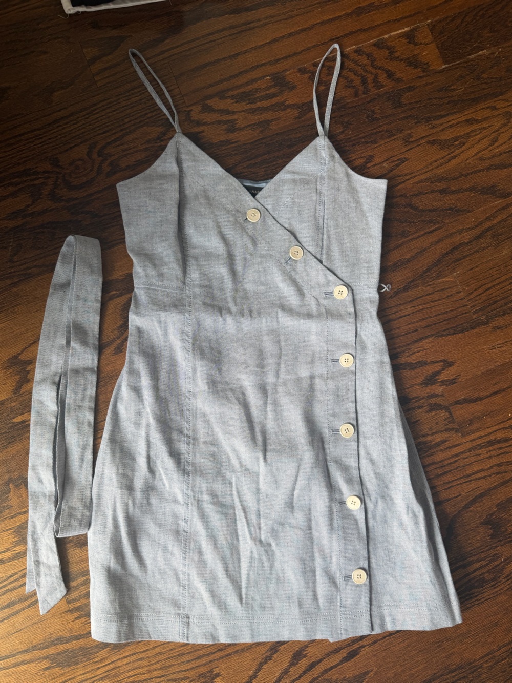 Banana Republic Light Blue Petite Dress